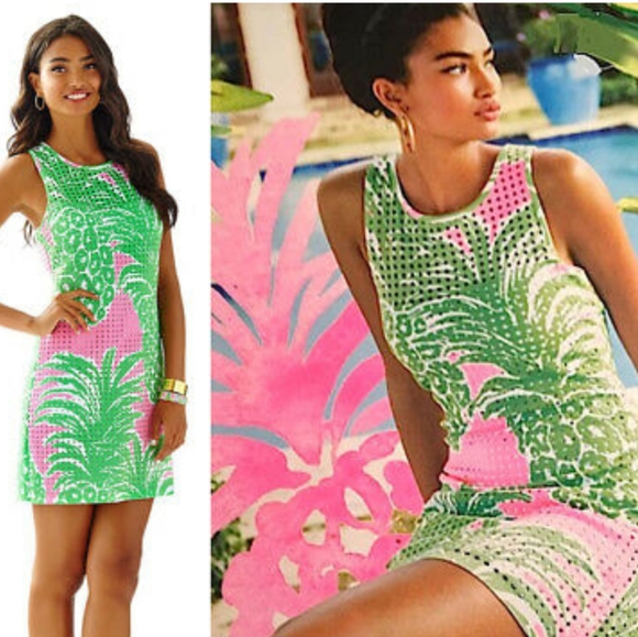 lilly pineapple dress